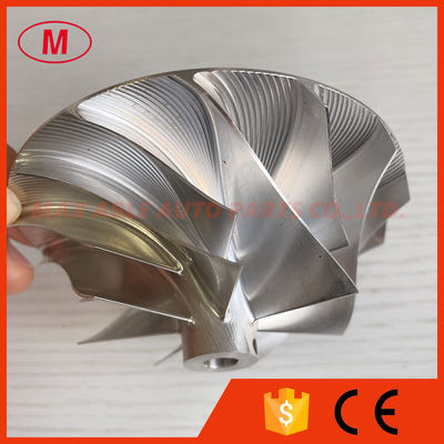 MP51 66.98/99.01mm 807575 7+7blades turbo aluminum 2618/milling/billet  compressor wheel