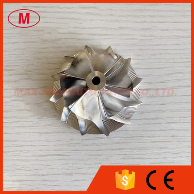 GT15-25 6+6 blades 45.80/63.50mm turbo milling/aluminum 2618/billet compressor wheel