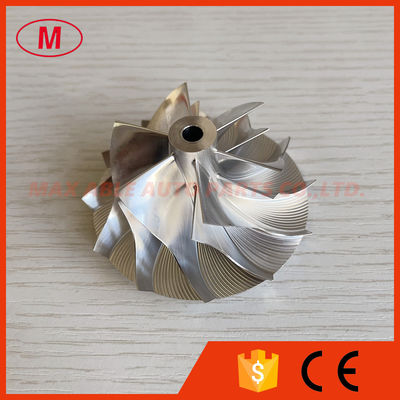 GT15-25 6+6 blades 45.80/63.50mm turbo milling/aluminum 2618/billet compressor wheel