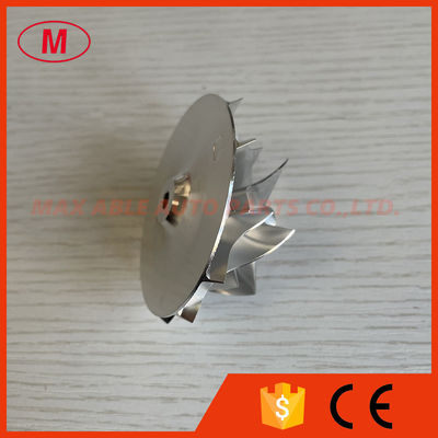 GT15-25 6+6 blades 45.80/63.50mm turbo milling/aluminum 2618/billet compressor wheel