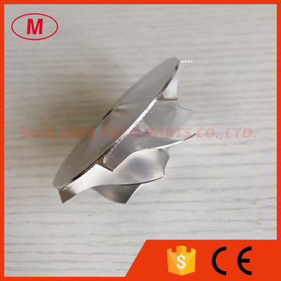 TD05H forward 50.00/67.00mm 8+0 blades  Point Milling, Snake Curve,Twisted Blade design, Performance billet wheel