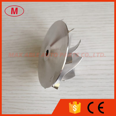 TD05H forward 50.00/67.00mm 8+0 blades  Point Milling, Snake Curve,Twisted Blade design, Performance billet wheel