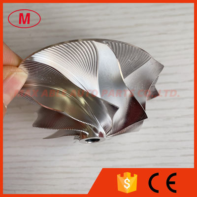 TD05H forward 50.00/67.00mm 8+0 blades  Point Milling, Snake Curve,Twisted Blade design, Performance billet wheel