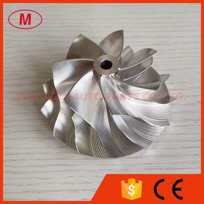 GT3076 forward 7+7 blades 56.00/76.13mm Point Milling Air Curve turbo milling/aluminum 2618/billet compressor wheel