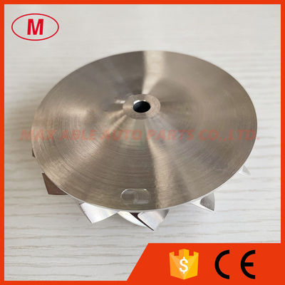 GT3076 forward 7+7 blades 56.00/76.13mm Point Milling Air Curve turbo milling/aluminum 2618/billet compressor wheel