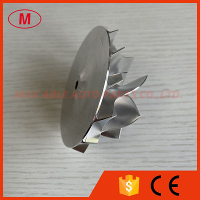 GT3076 forward 7+7 blades 56.00/76.13mm Point Milling Air Curve turbo milling/aluminum 2618/billet compressor wheel