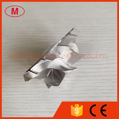 GT3076 forward 7+7 blades 56.00/76.13mm Point Milling Air Curve turbo milling/aluminum 2618/billet compressor wheel