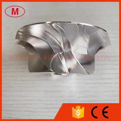 GT3076 forward 7+7 blades 56.00/76.13mm Point Milling Air Curve turbo milling/aluminum 2618/billet compressor wheel