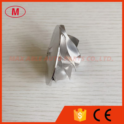 MGT2056 reverse 1217-02 42.27/56.02mm 9+0 Blades turbo aluminum 2618/Milling/billet compressor wheel for 851676-0004