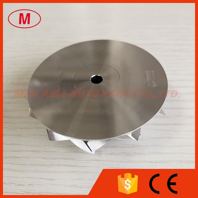 K16 5324-123-2202 49.52/61.98mm 6+6 blades high performance milling/aluminum 2618/billet compressor wheel
