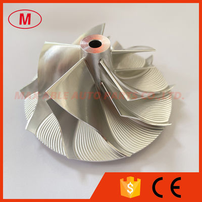 GT15-25 52.02/71.94mm 5+5 Blades turbo aluminum 2618/Milling/billet compressor wheel