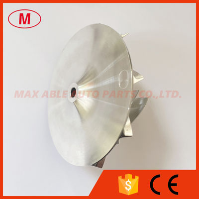 GT15-25 52.02/71.94mm 5+5 Blades turbo aluminum 2618/Milling/billet compressor wheel