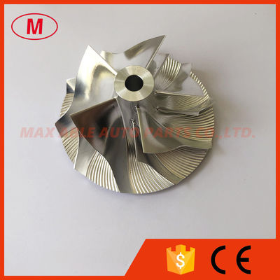 TD05H forward 51.20/69.10mm 5+5 blades Turbocharger milling/aluminum 2618/billet compressor wheel
