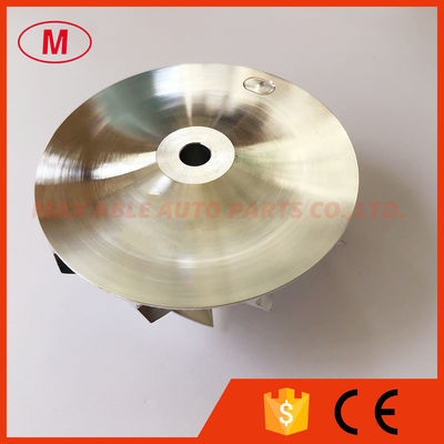 TD05H forward 51.20/69.10mm 5+5 blades Turbocharger milling/aluminum 2618/billet compressor wheel