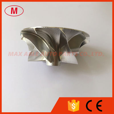 TD05H forward 51.20/69.10mm 5+5 blades Turbocharger milling/aluminum 2618/billet compressor wheel