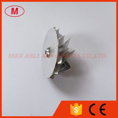 KP39 41.00/50.96mm 7+7 blades high performance Turbocharger Billet/milling/aluminum 2618 compressor wheel