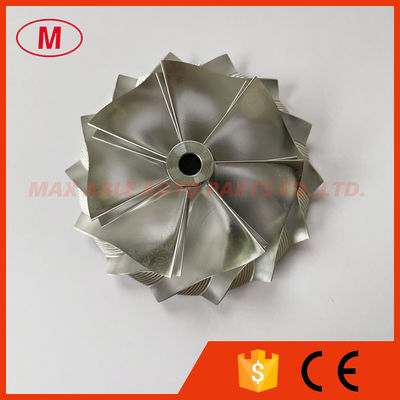 TD05H reverse 451470-0001 66.65/84.00mm 7+7 blades performance turbo aluminum 2618/milling/ Billet compressor wheel