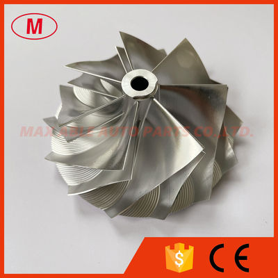 TD05H reverse 451470-0001 66.65/84.00mm 7+7 blades performance turbo aluminum 2618/milling/ Billet compressor wheel