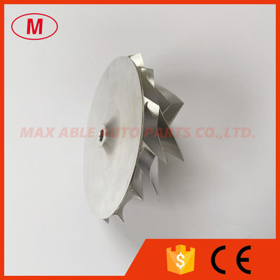 TD05H reverse 451470-0001 66.65/84.00mm 7+7 blades performance turbo aluminum 2618/milling/ Billet compressor wheel