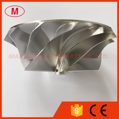 TD05H reverse 451470-0001 66.65/84.00mm 7+7 blades performance turbo aluminum 2618/milling/ Billet compressor wheel
