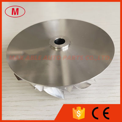 54.00/72.00mm forward 7+7 Blades turbo aluminum 2618/milling/Billet compressor wheel