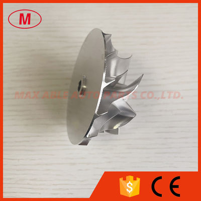 54.00/72.00mm forward 7+7 Blades turbo aluminum 2618/milling/Billet compressor wheel