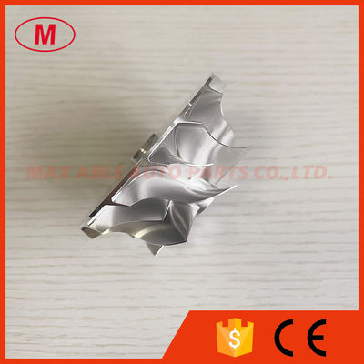 54.00/72.00mm forward 7+7 Blades turbo aluminum 2618/milling/Billet compressor wheel