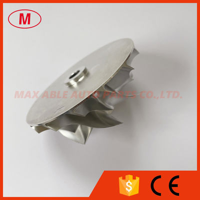 67.00/90.00mm forward 7+7 Blades turbo aluminum 2618/milling/Billet compressor wheel ​