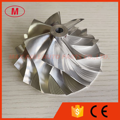 68.98/99.03mm forward 7+7 Blades high performance No Threaded turbo aluminum 2618/milling/Billet compressor wheel