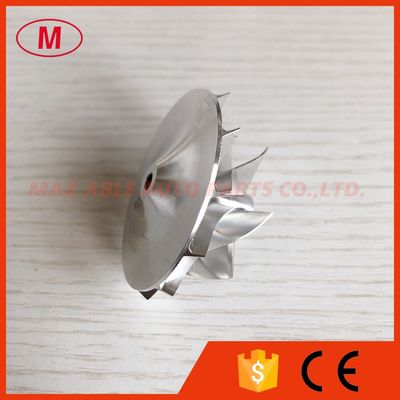 GT1449V 6+6 blades 37.00/49.00mm performance Turbo milling/aluminum 2618/billet compressor wheel for 821866-0001/0002
