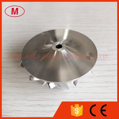 GT1449V 6+6 blades 37.00/49.00mm performance Turbo milling/aluminum 2618/billet compressor wheel for 821866-0001/0002