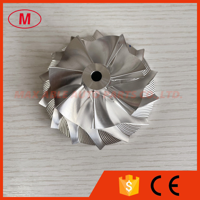 GT3584 7+7 blades 61.33/84.00mm turbo milling/aluminum 2618/billet compressor wheel for racing