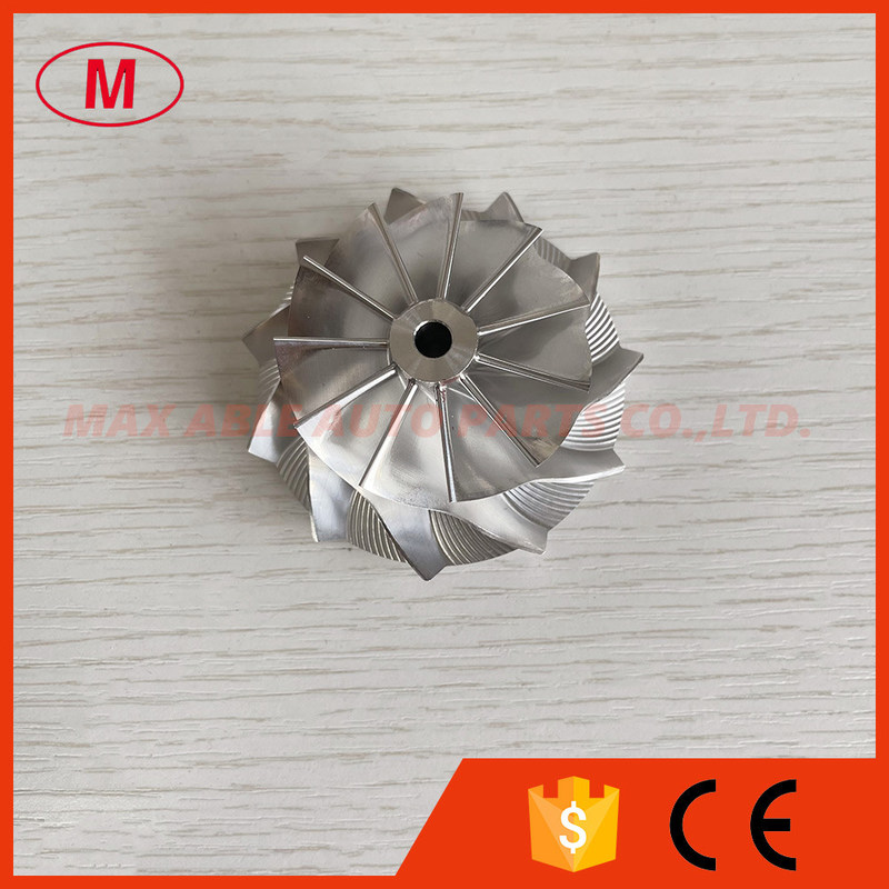 GT15-25 44.47/59.48mm 11+0blades 702549-0008 performance turbo billet compressor wheel for 724483-0003/17201-17050