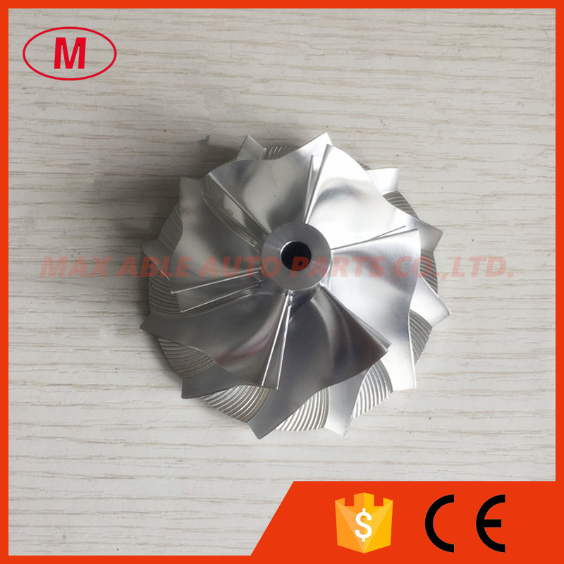 TD05H reverse 49179-02712 56.24/75.00mm 6+6 blades turbo Billet compressor wheel