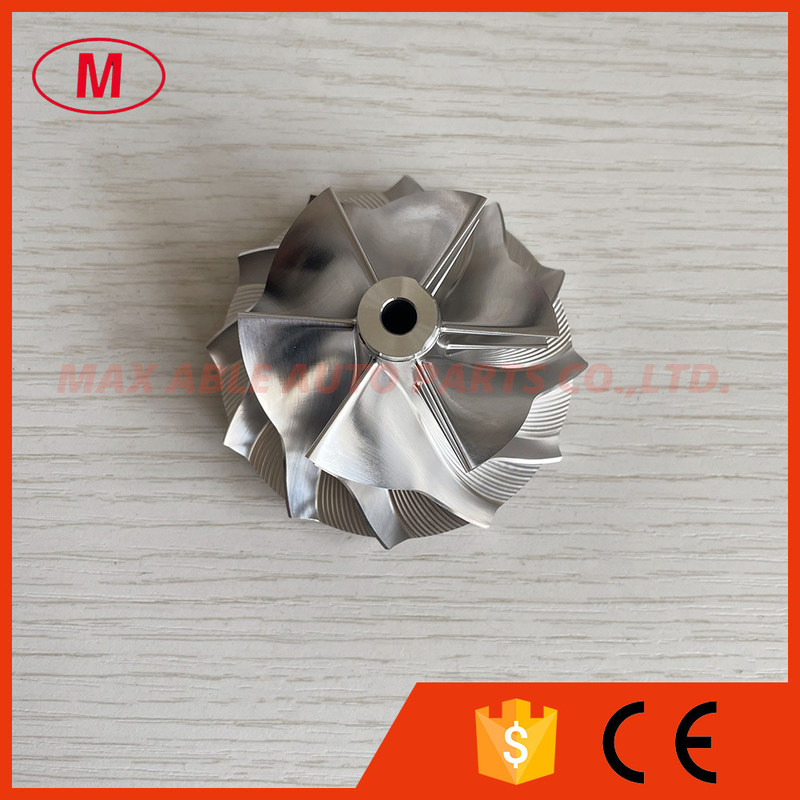 GT15-25 47.00/61.98mm 6+6 blades Turbo milling/aluminum 2618/billet compressor wheel