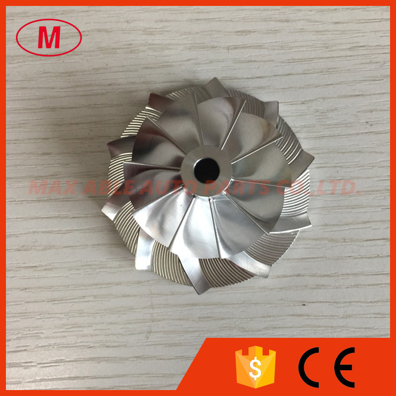 GTX2860 42.20/60.40mm 10+0 blades 796044-0003 high performance Turbo milling/aluminum 2618/billet compressor wheel