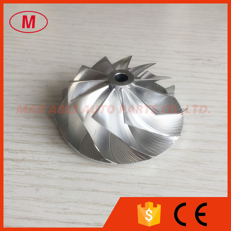 GTX2860R 47.10/60.13mm 11+0 blades 813711-0003 high performance turbo milling/billet compressor wheel