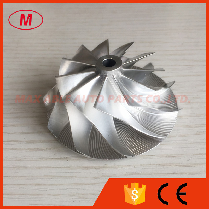 GT2867 49.70/67.40mm 11+0 Blades turbo aluminum 2618/milling/billet compressor wheel for Racing 27.5mm