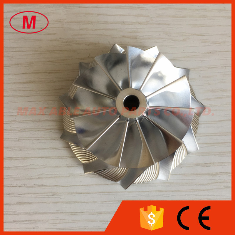 TD05H 20G reverse 52.56/68.01mm 11+0 blades 49179-43400 high performance Turbo milling/billet compressor wheel