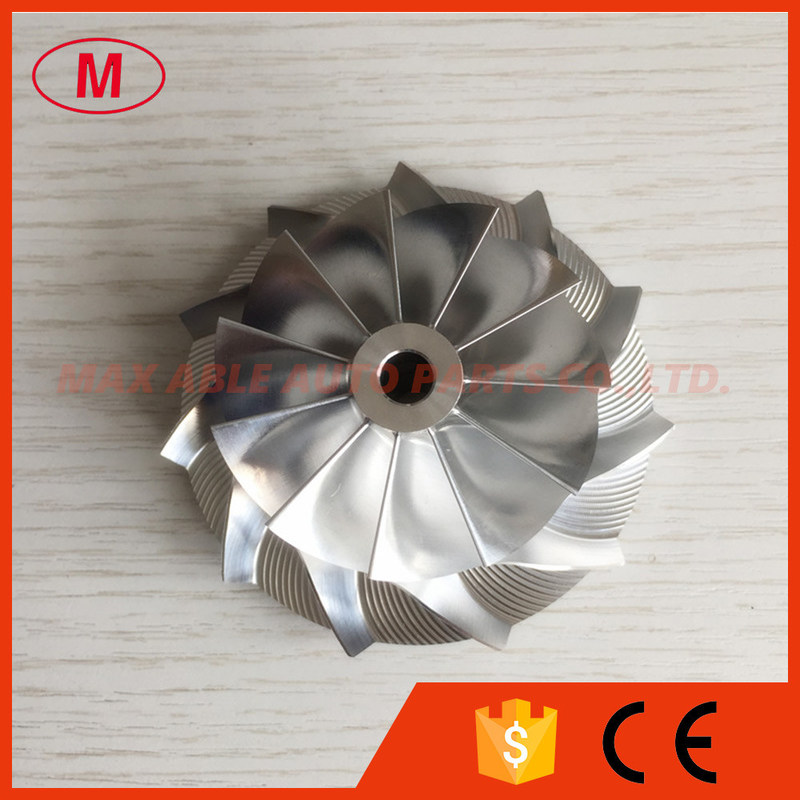 TB3403 441341-0002 11+0 blades 48.55/69.00mm high performance milling/billet compressor wheel for 452059-5001