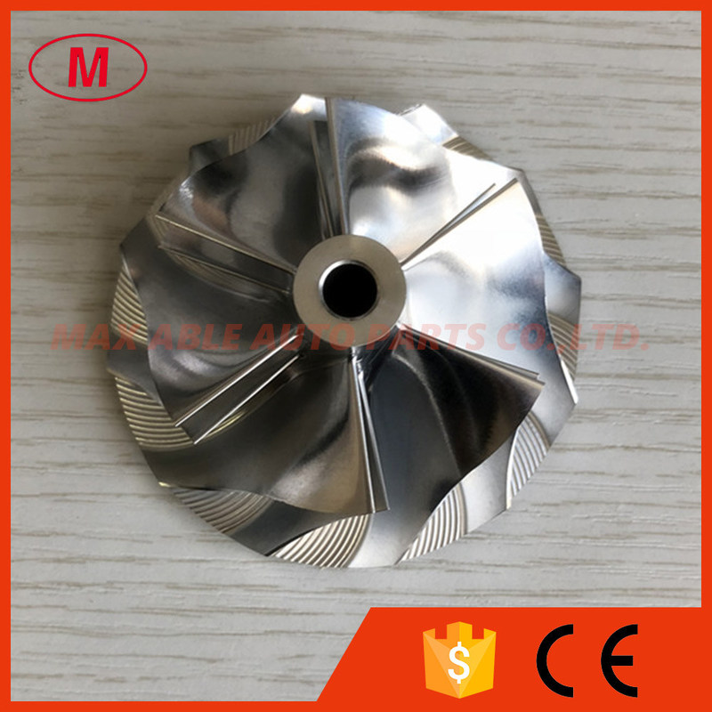 TD05H 20G reverse 6+6 blades 52.56/68.01mm 49179-43400 Turbo milling/aluminum 2618/billet compressor wheel