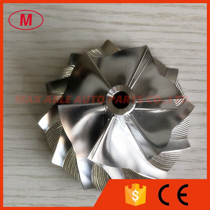 TD05H 16G 48.30/68.01mm 6+6 blades 49178-01560 performance High Blade Slimnose Turbo milling/billet compressor wheel