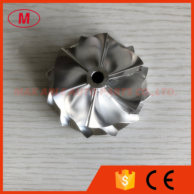 RHF5HB 6+6 blades 51.00/61.98mm Turbocharger milling/aluminum 2618/billet compressor wheel for SUBARU VF30/VF34 upgrade