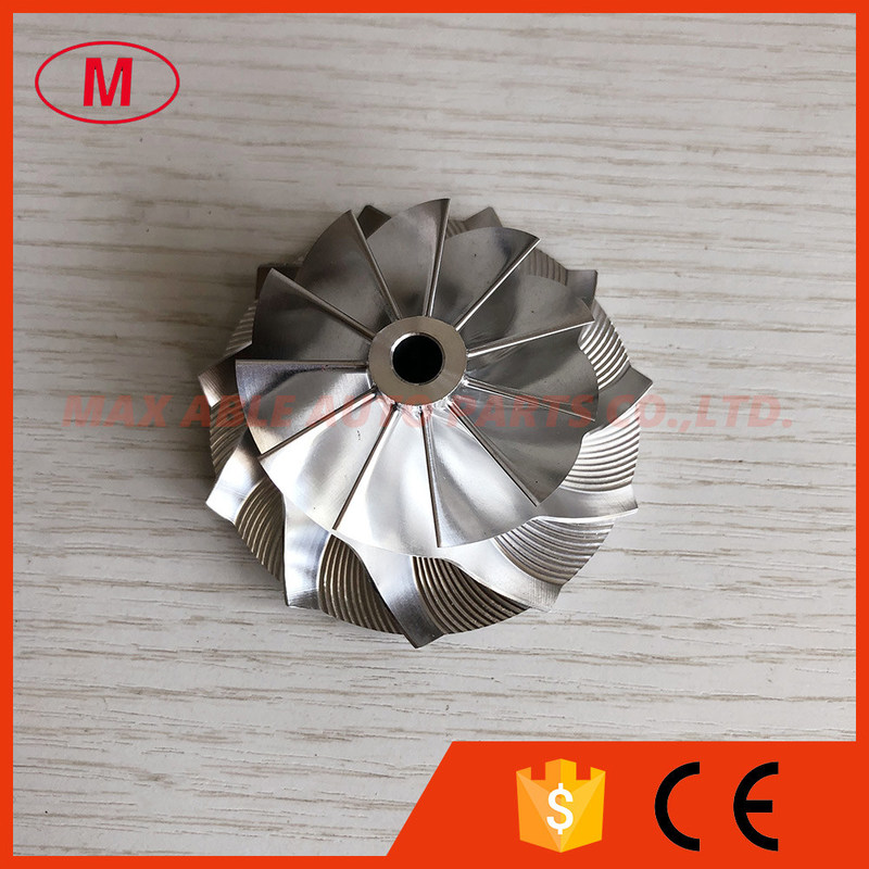 TD05H 16G 48.30/68.01mm 11+0 blades 49178-01560 high performance Turbo milling/Aluminum 2618/billet compressor wheel