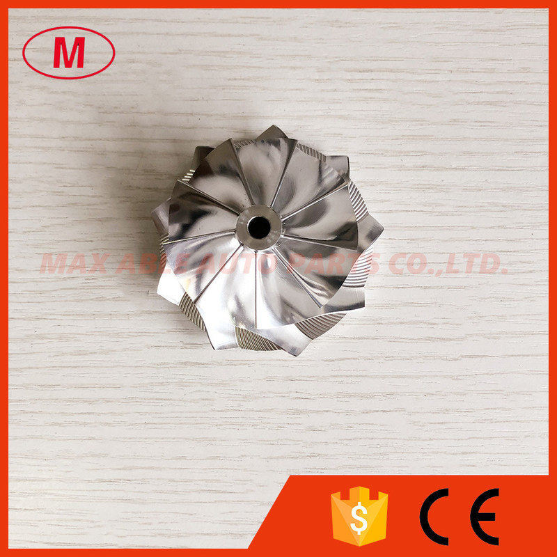 G25-660 1380-1 54.28/67.40mm 9+0 Blades high performance turbo Milling/billet compressor wheel for 858161-5003S