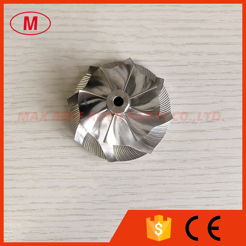 GT15-25 43.50/60.00mm 8+0 blades turbo turbocharger aluminum 2618/milling/billet compressor wheel