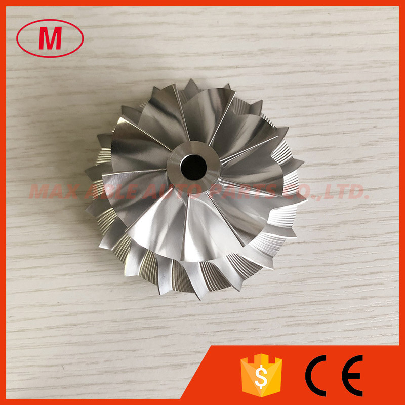 K26 51.00/71.00mm 9+9 blades high performance milling/aluminum 2618/billet compressor wheel for 5326-970-0000 Upgrade