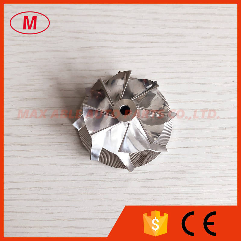 TD04HL 42.30/54.00mm 8+0 blades high performance Turbocharger milling/aluminum 2618/billet compressor wheel