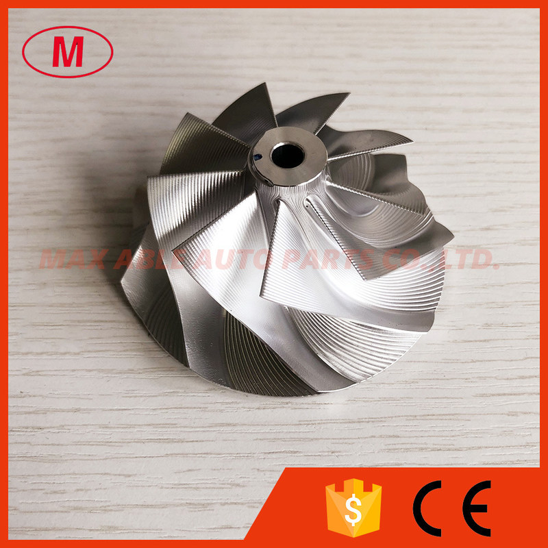 GTX3582 GEN ll point milling 58.23/76.43mm 9+0 blades turbo milling/aluminum 2618/billet compressor wheel