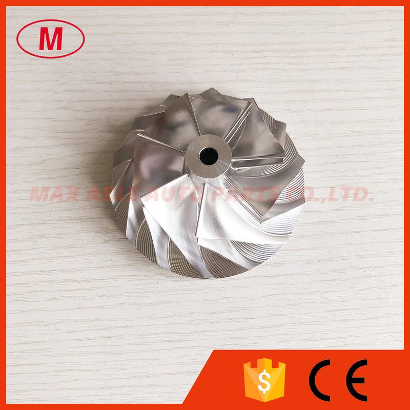 HX40 60.03/85.98mm 7+7 blades Turbocharger milling/aluminum 2618/billet compressor wheel